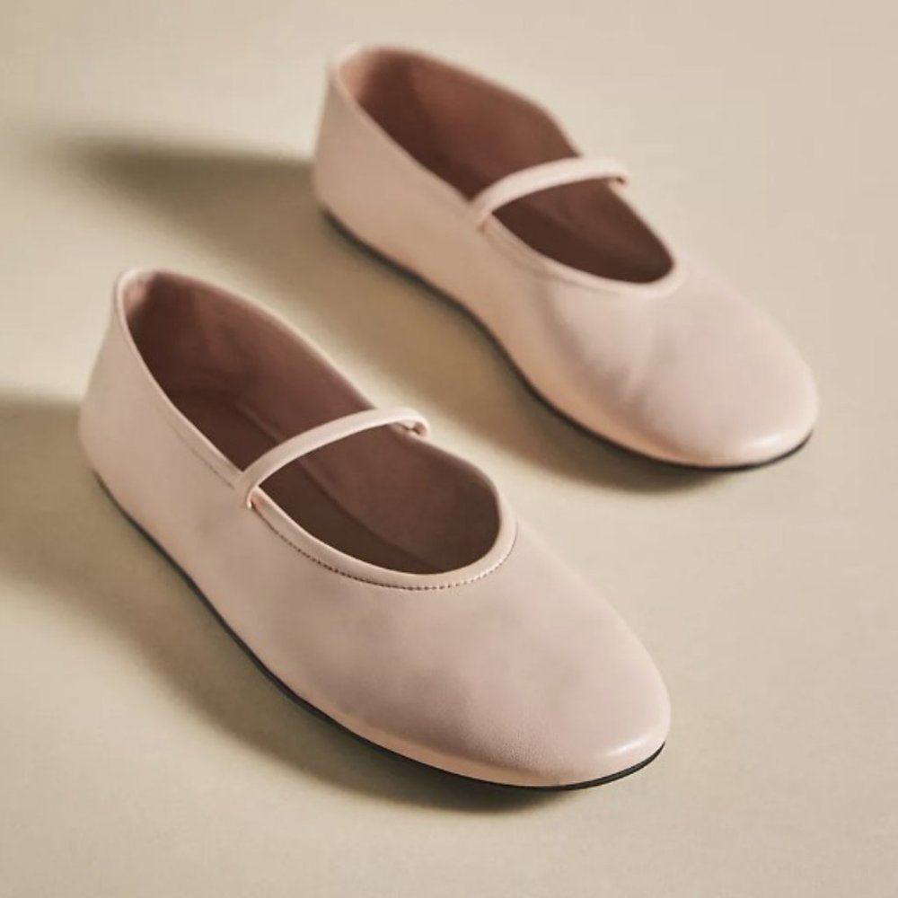 Jeffrey Campbell Pink Dancerina Flats